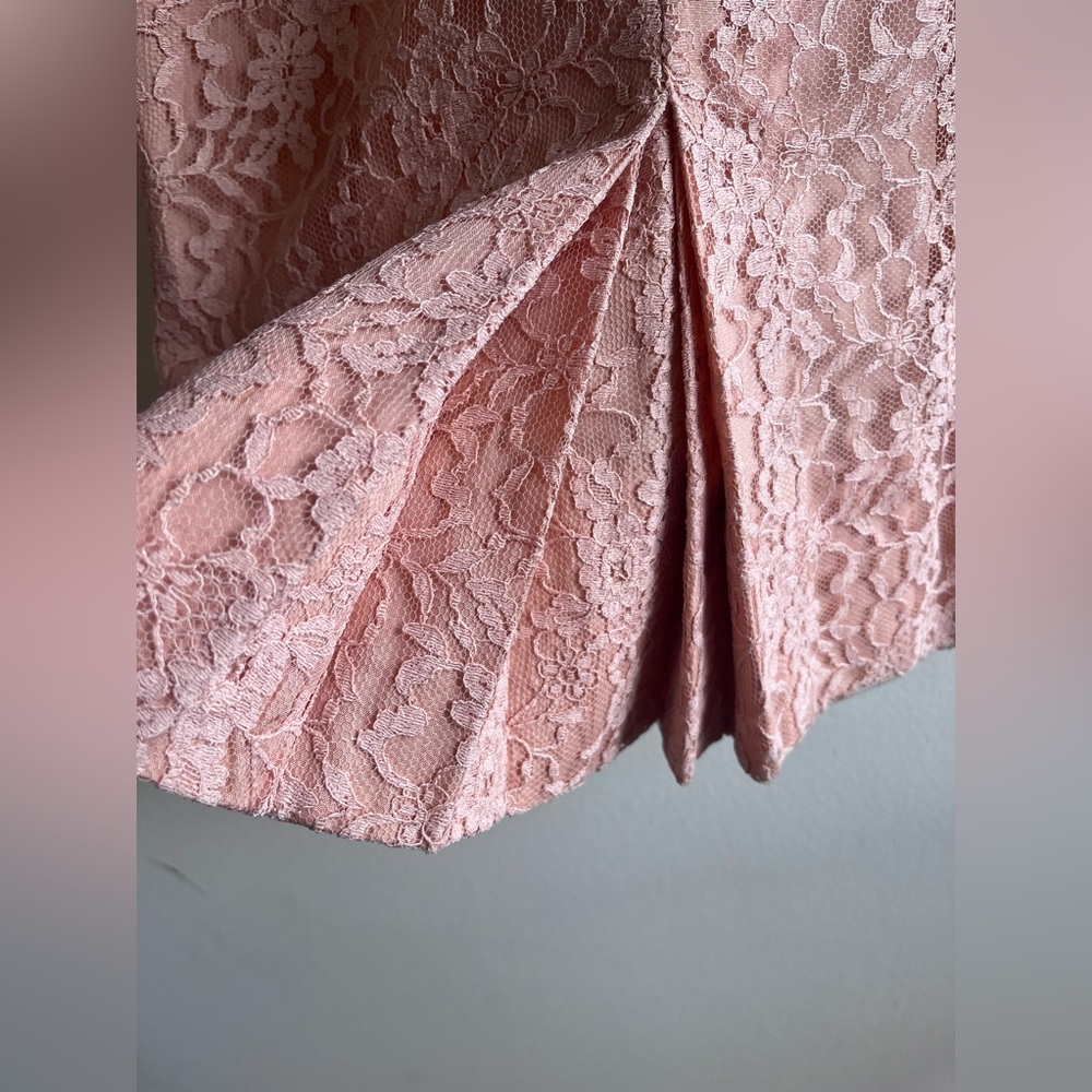 Beautiful lace vintage dress handmade - Picture 4 of 5